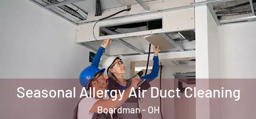 Seasonal Allergy Air Duct Cleaning Boardman - OH